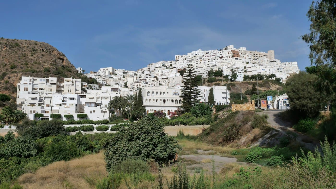 A white hilltop village in Andalusia